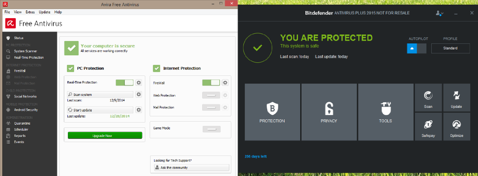 Free vs. Paid Antivirus: Avira vs. Bitdefender | Tom's Guide