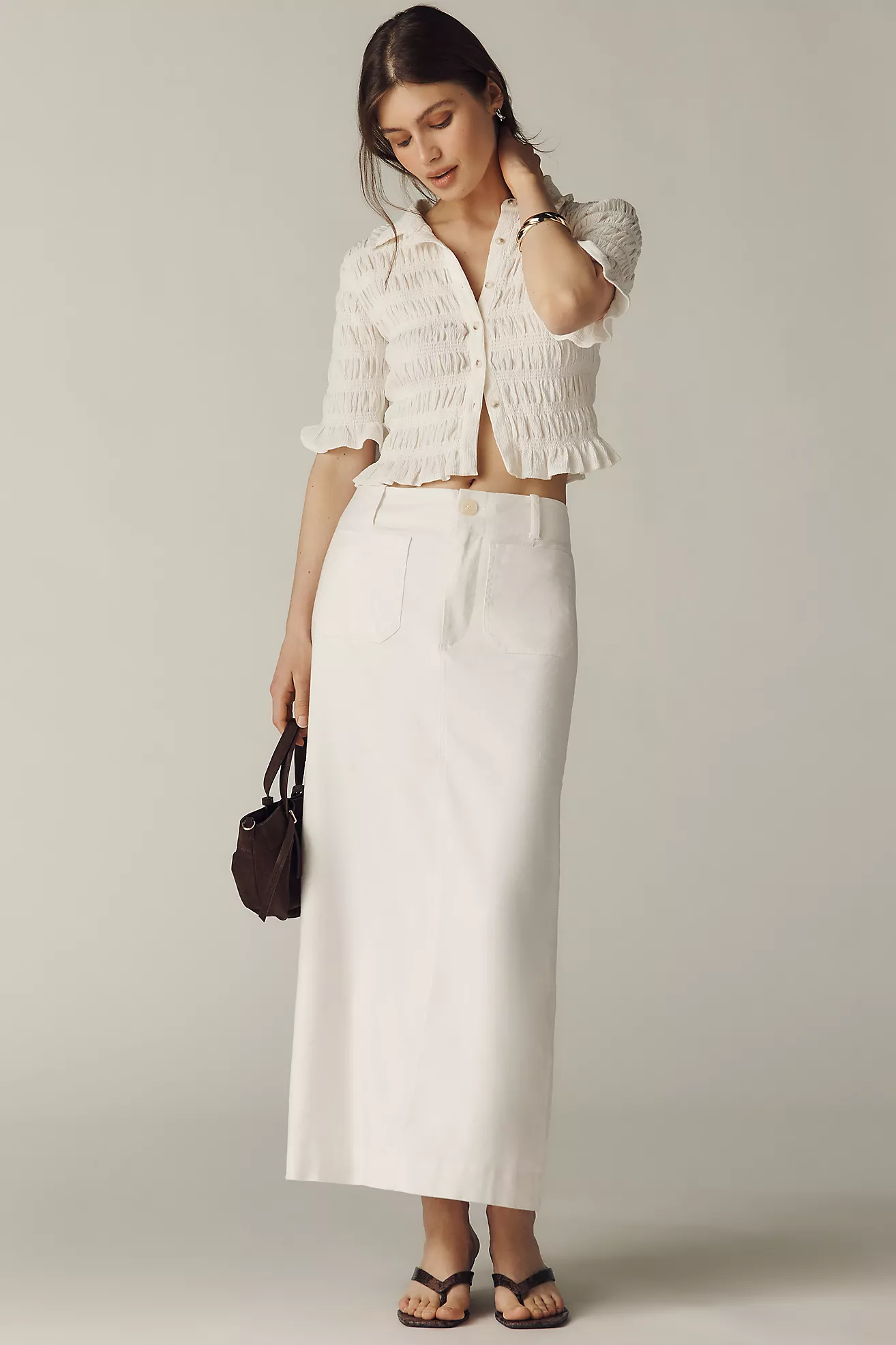 The Colette Maxi Skirt by Maeve