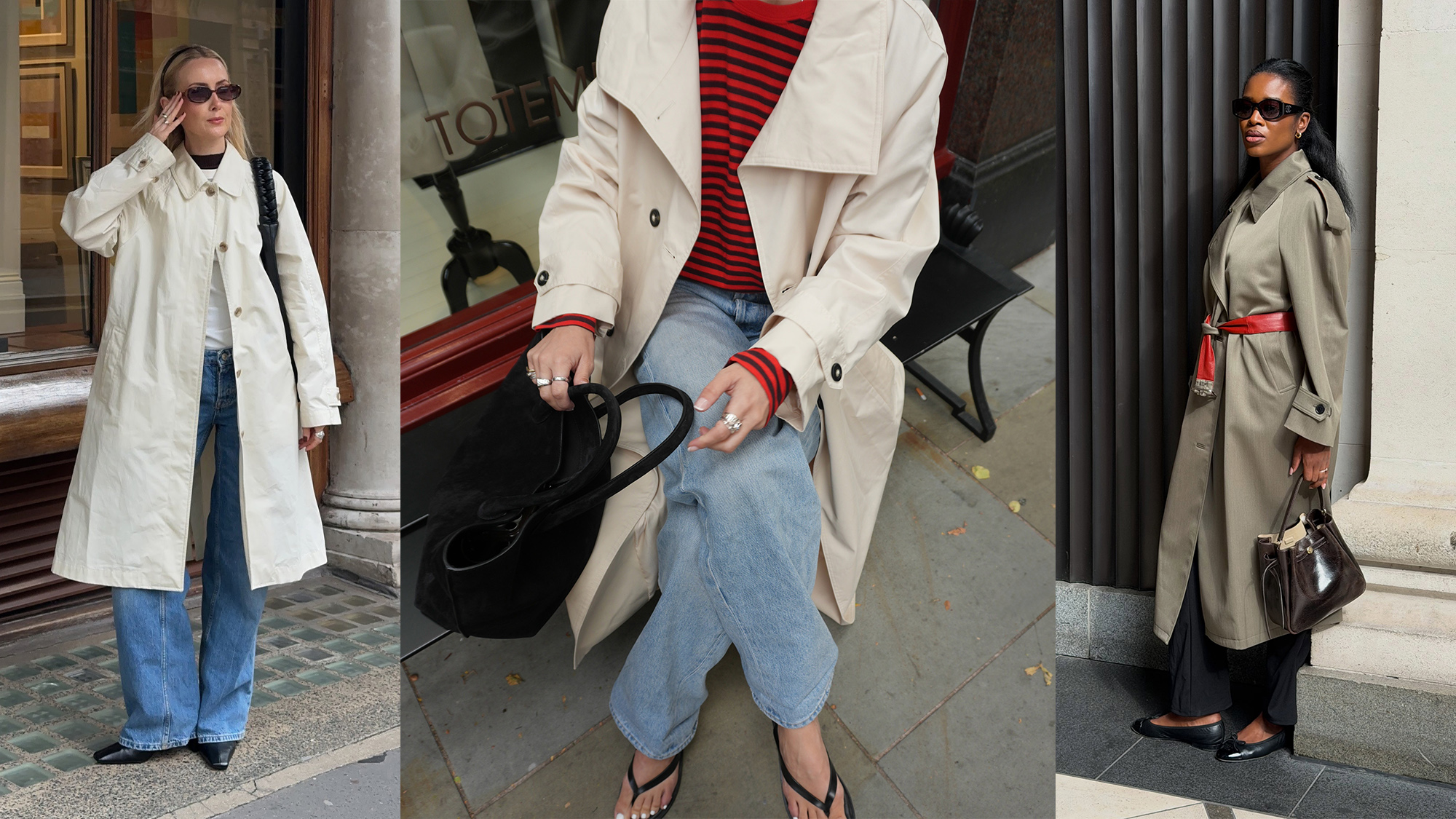 London trench coat outfits fall 2026
