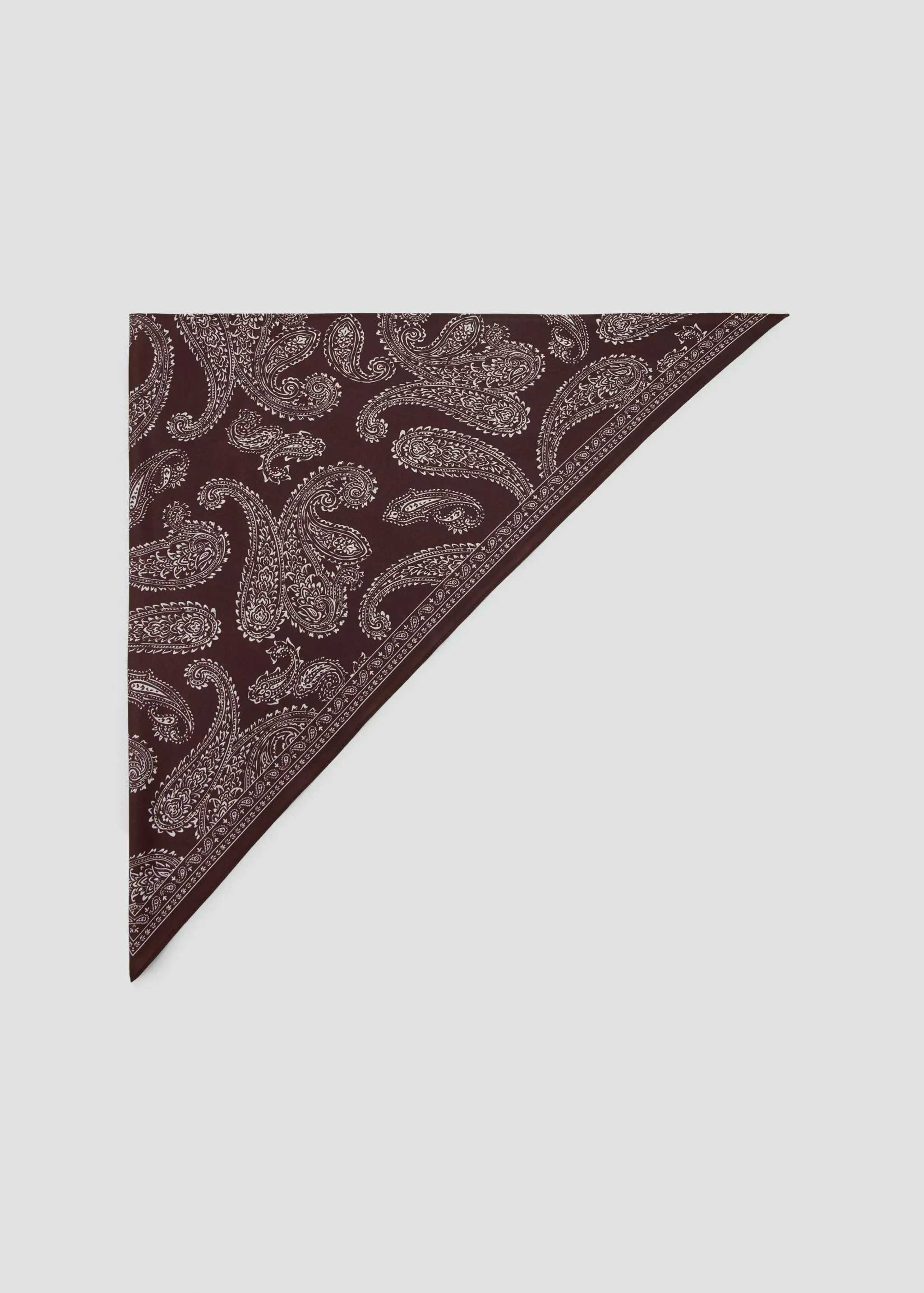 Triangular Paisley Bandana - Women | Mango United Kingdom