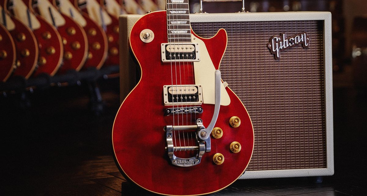 Gibson &lsquo;84 Les Paul Standard with Bigsby, Signed by Johnny Marr: the guitar is a replica of the Les Paul Marr first used during the session for the Smiths Meat Is Murder &ndash; and it has been a hard-working guitar in his collection. Only 20 will be made, each signed by Marr, with proceeds going to the Teenage Cancer Trust.
