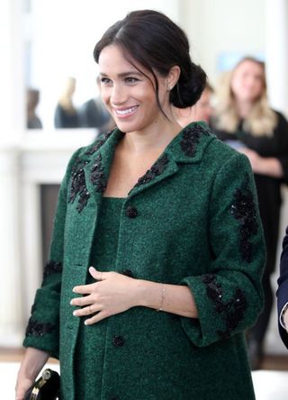 Meghan, Duchess of Sussex attends a Commonwealth Day Youth Event at Canada House with Prince Harry