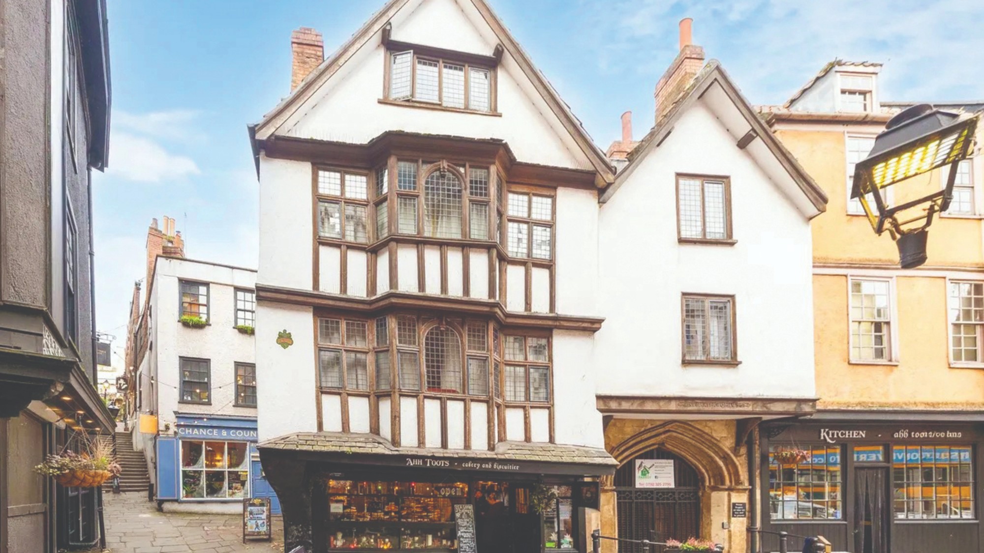 Bristol: Christmas Street, St Bartholomews Court.