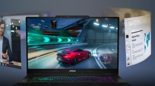 MSI Cyborg 15 running video game