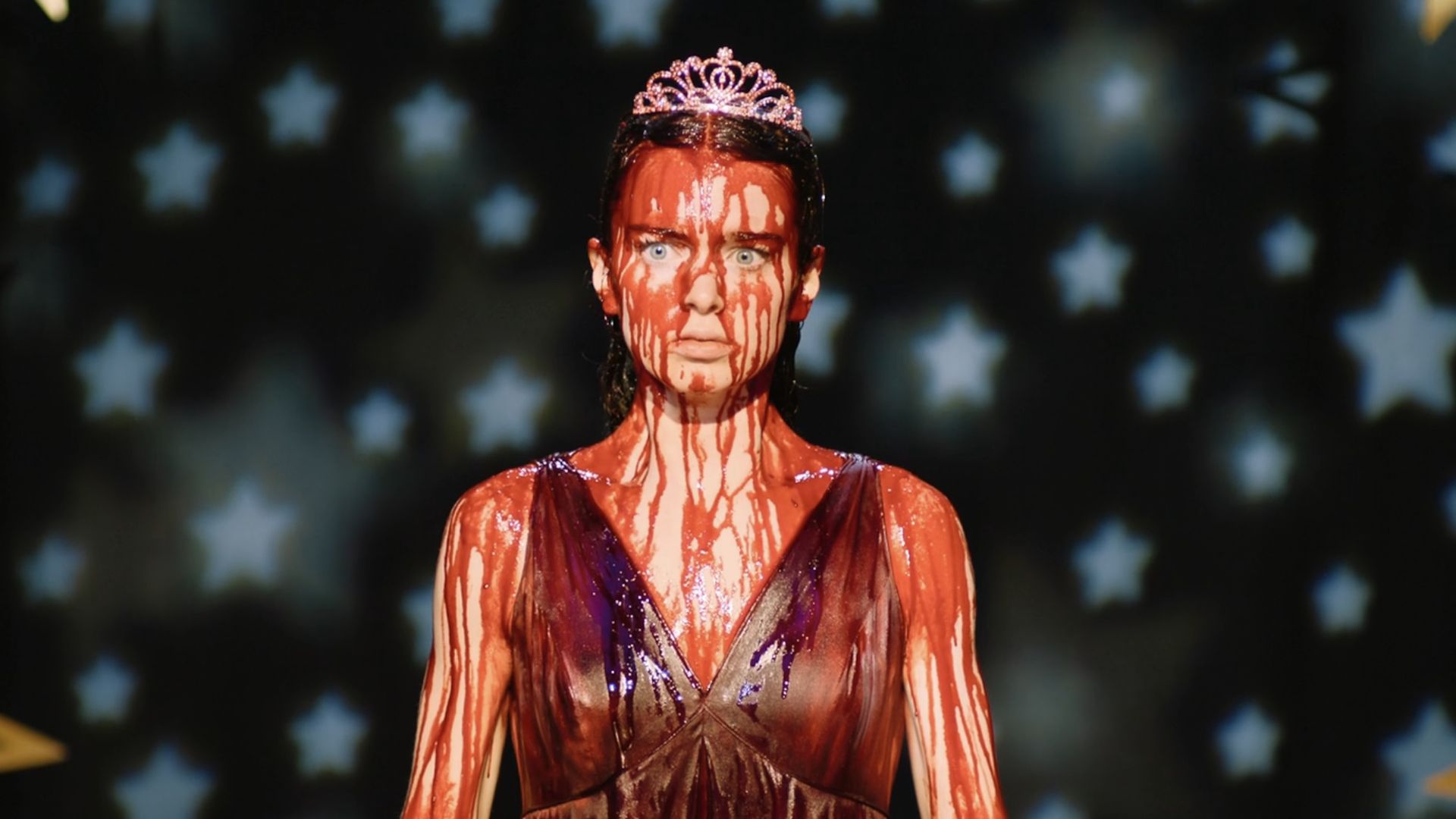 Carrie covered in blood during the show's season finale.