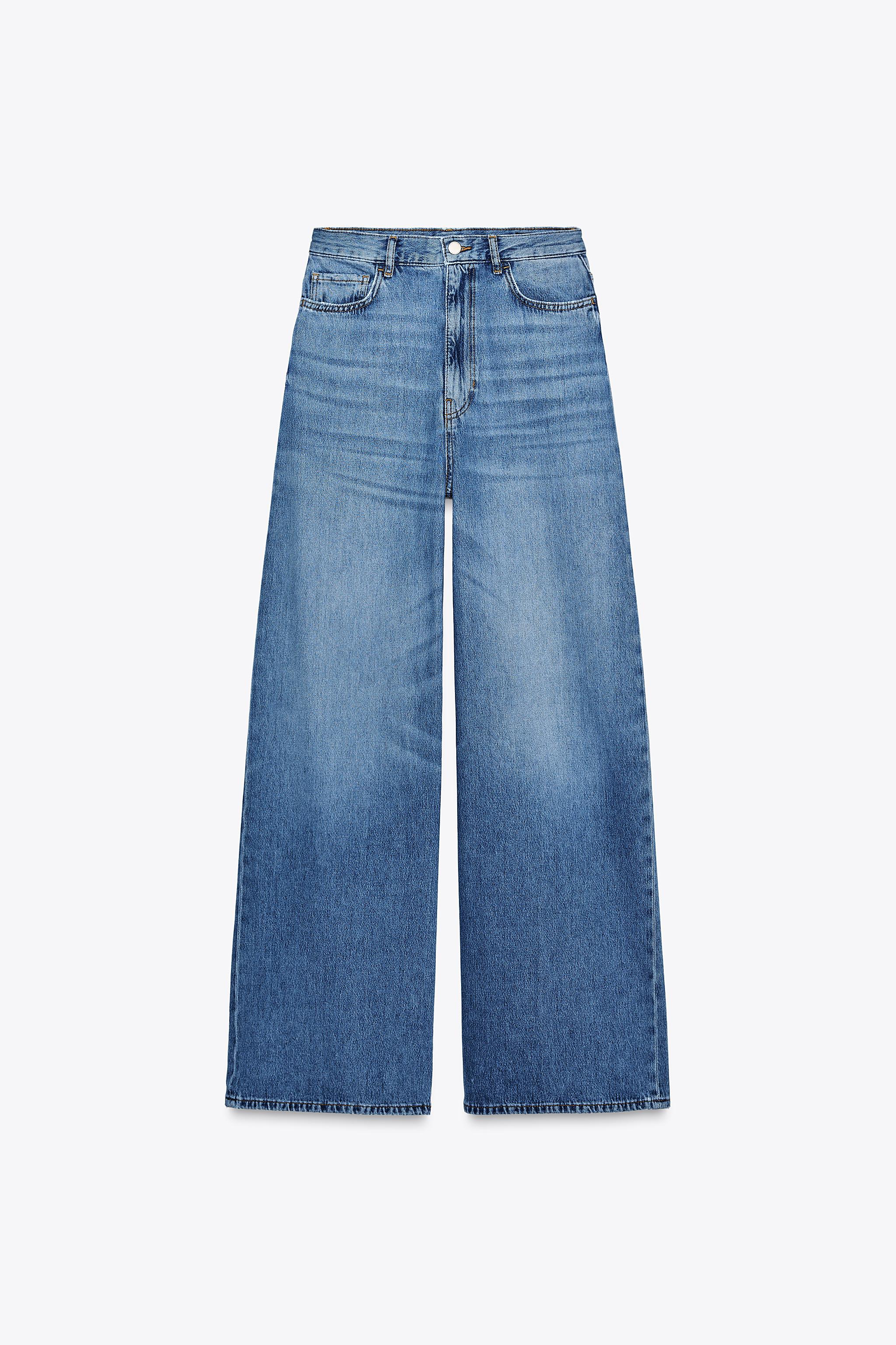Zw Collection High-Waist Palazzo Jeans