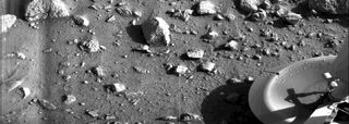 Firm footing on Mars. Image taken by the first Viking Mars lander.