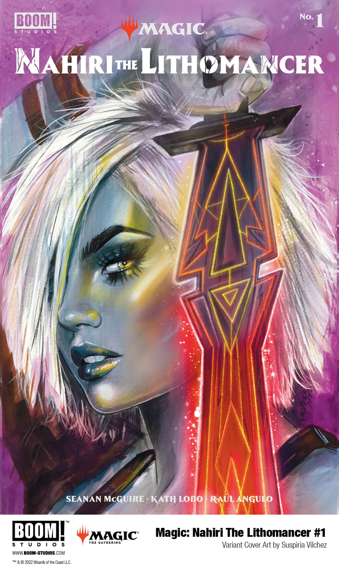 Magic: Nahiri the Lithomancer art