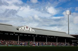 The Johhny Haynes stand at Craven Cottage