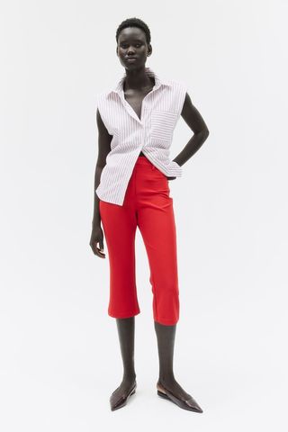 Tailored Capri Trousers