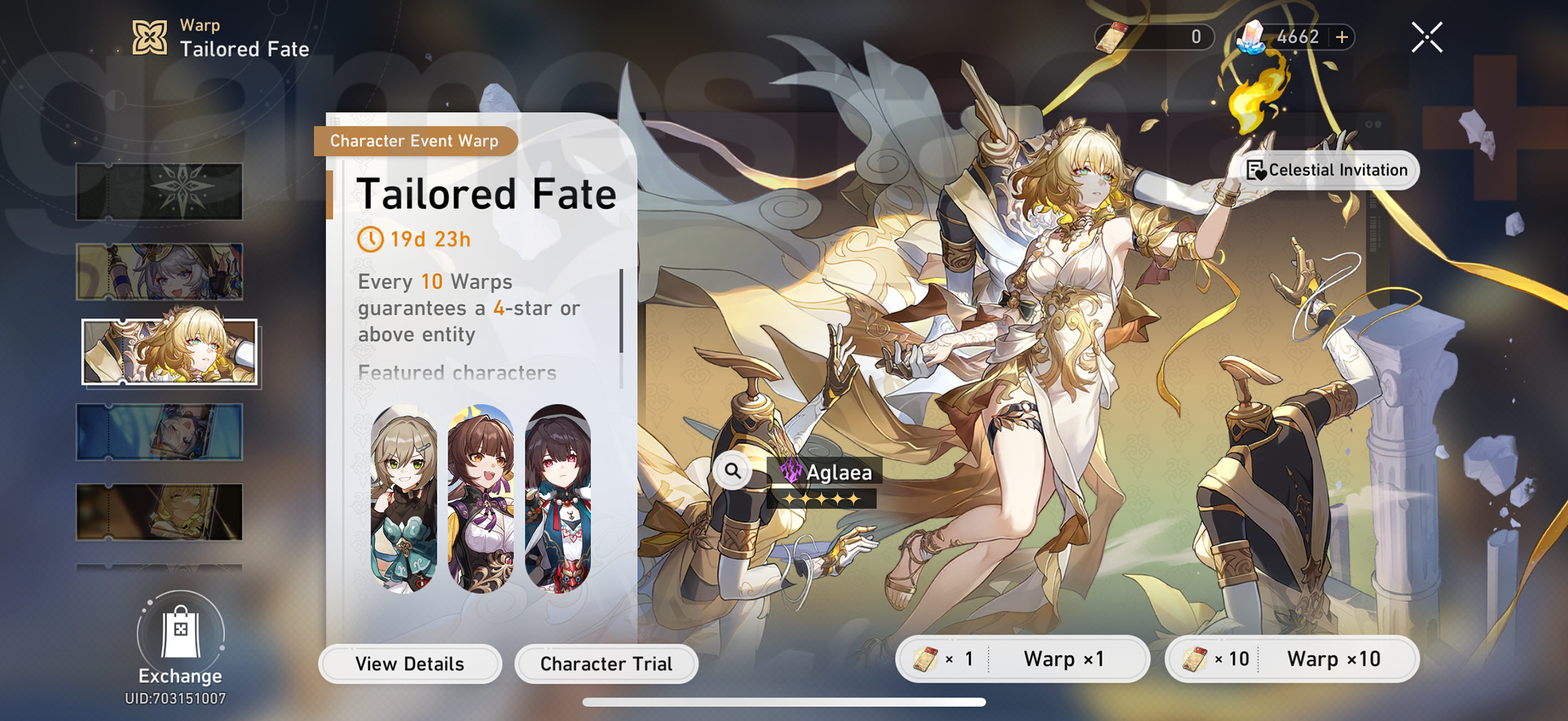 Honkai Star Rail banner schedule - Tailored Fate