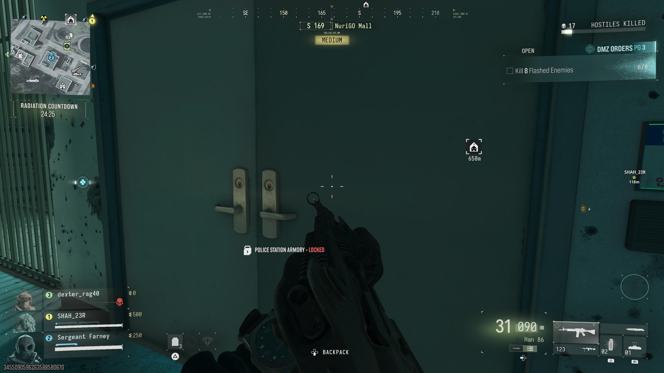The Police Station Armory in Modern Warfare 4 DMZ