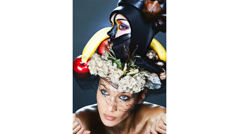 Vogue Italia Bella Hadid AI photos