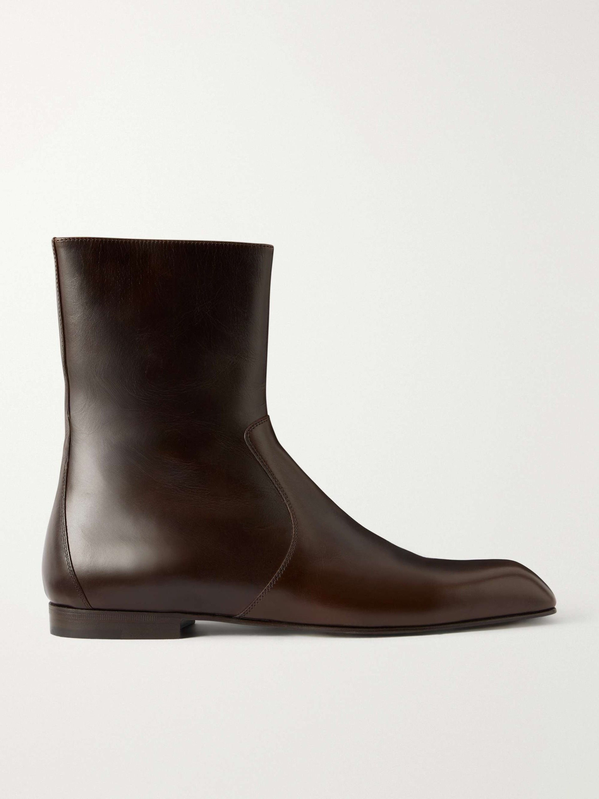 Leather Ankle Boots