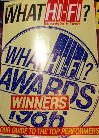 A brief history of What Hi-Fi? Awards magazine covers