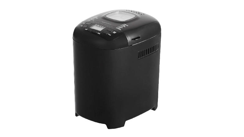 black 2-pound bread machine