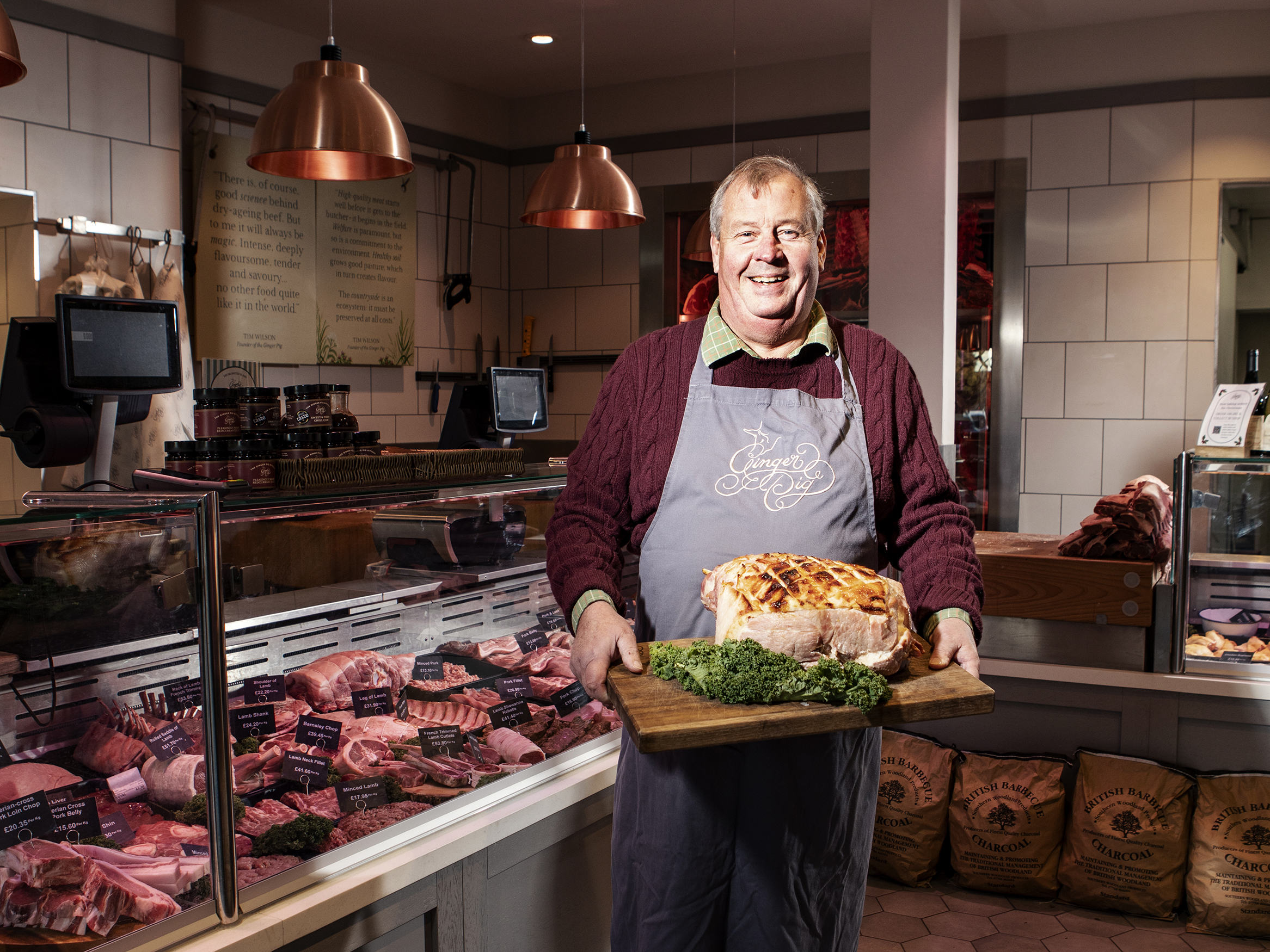 Tim Wilson of the Ginger Pig