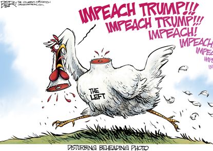 Political cartoon U.S. the Left Kathy&nbsp;Griffin impeachment