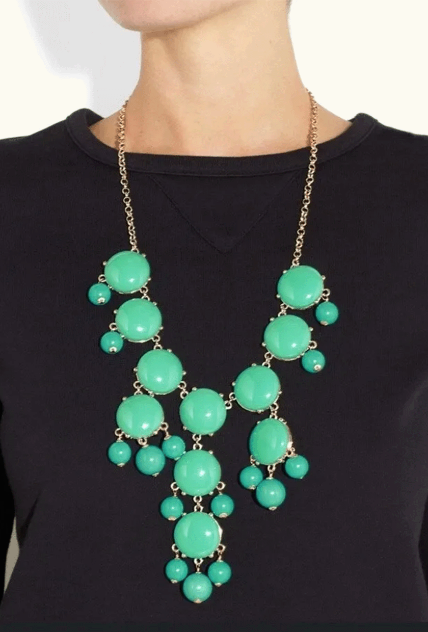 eBay, J. Crew Bubble Statement Necklace