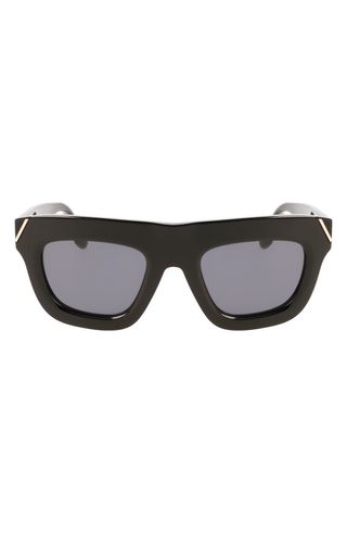 51mm Sculptural Square Sunglasses