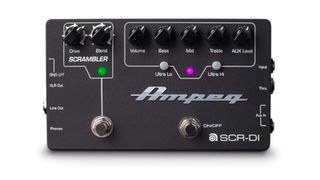 Best bass preamp pedals: Ampeg SCR-DI Bass DI with Scrambler Overdrive