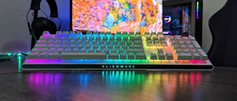 Image of the Alienware Tri-Mode Wireless Gaming Keyboard (AW920K).