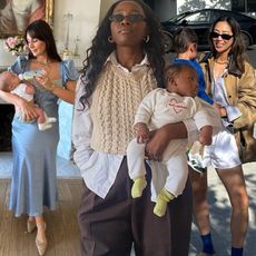 Collage of Moms with Kids