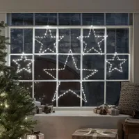 Dual Colour LED Osby Star Curtain Light: was £79 now £51