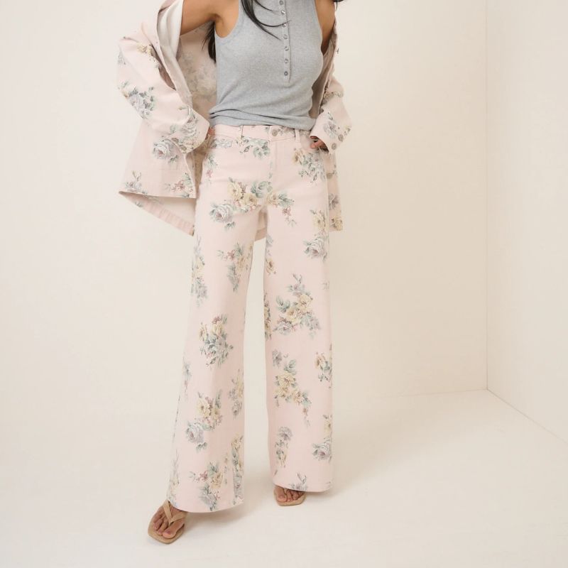 Image of pink jeans