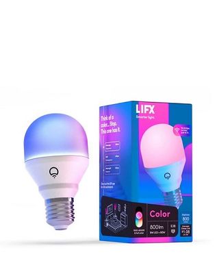 LIFX A19 color bulb 800 lumen