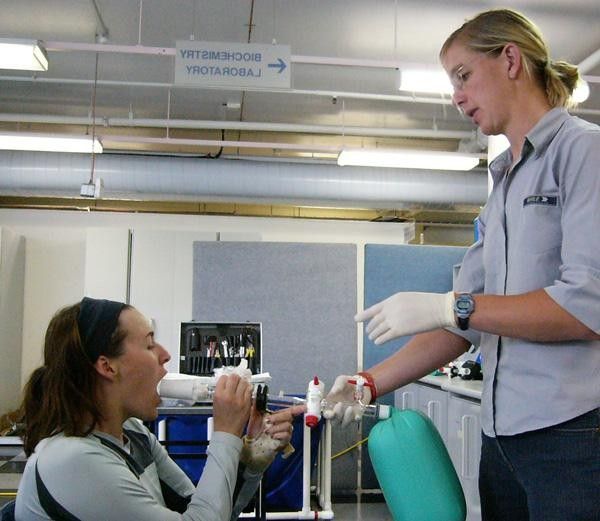 Louise Yaxley undergoes a new test