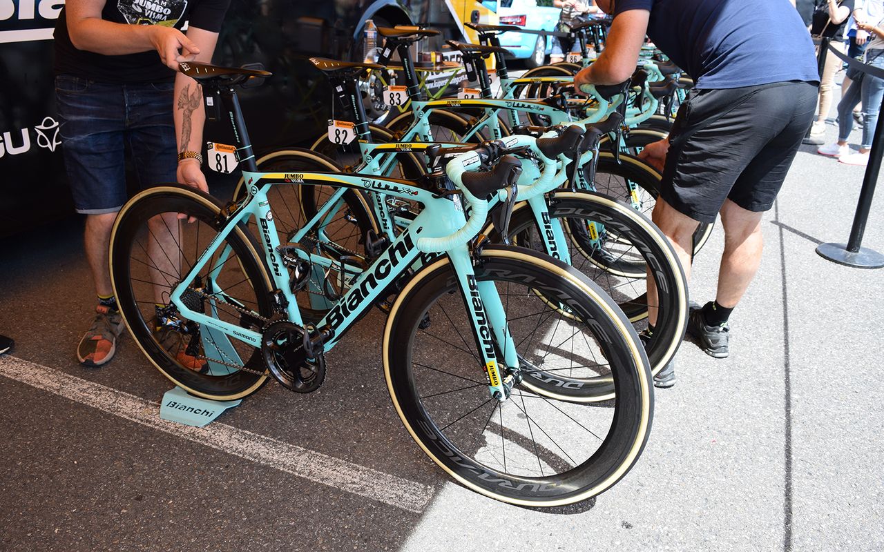 Steven Kruijswijk's Bianchi Oltre XR4