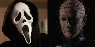 Ghostface from Scream Pinhead From Hellraiser