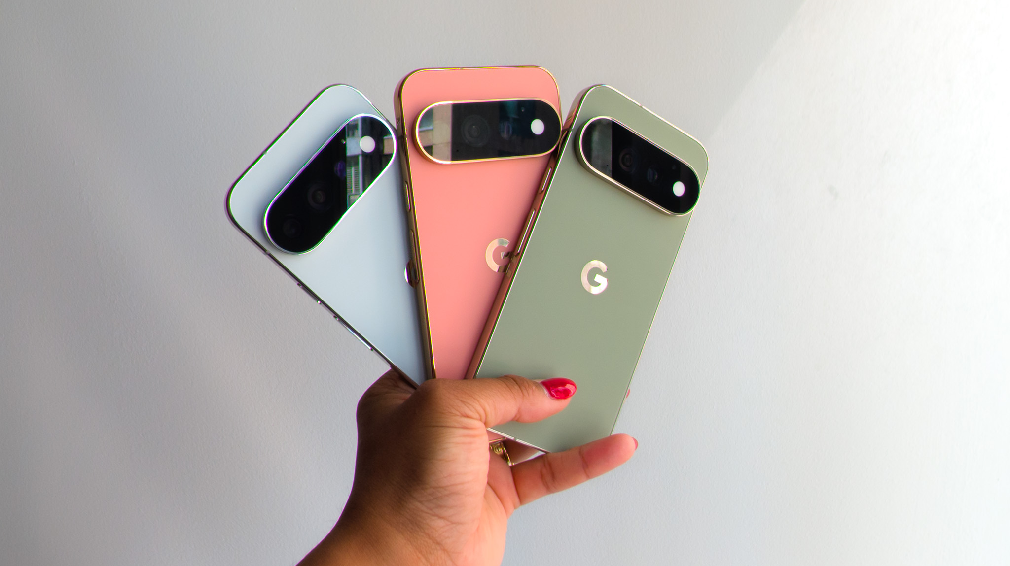 All three Google Pixel 11 Pro colors
