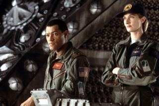 laurence fishburne in Event horizon