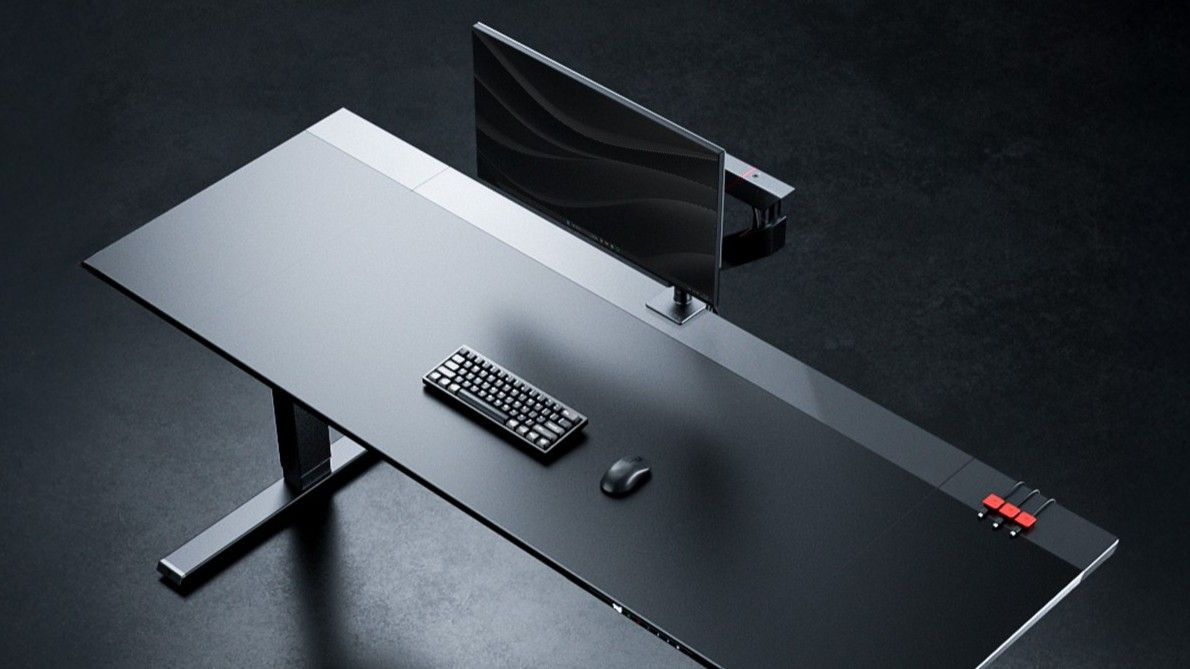 This new Secretlab desk is covered with magnets so that you won't have to worry about losing cables ever again