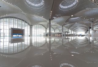 Istanbul Airport by Haptic Architects, Grimshaw Architects and Nordic Office of Architecture