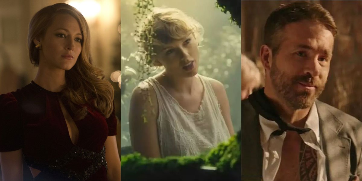 Taylor Swift Folklore featuring Blake Lively and Ryan Reynolds