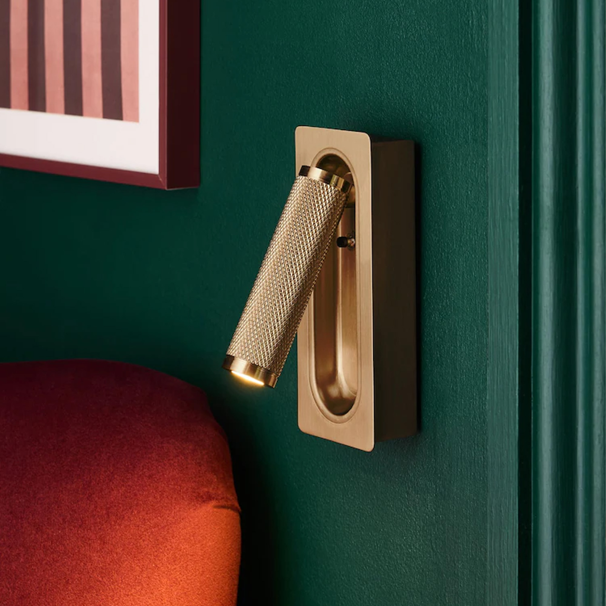 Next Brass Denver Rechargeable Wall Light