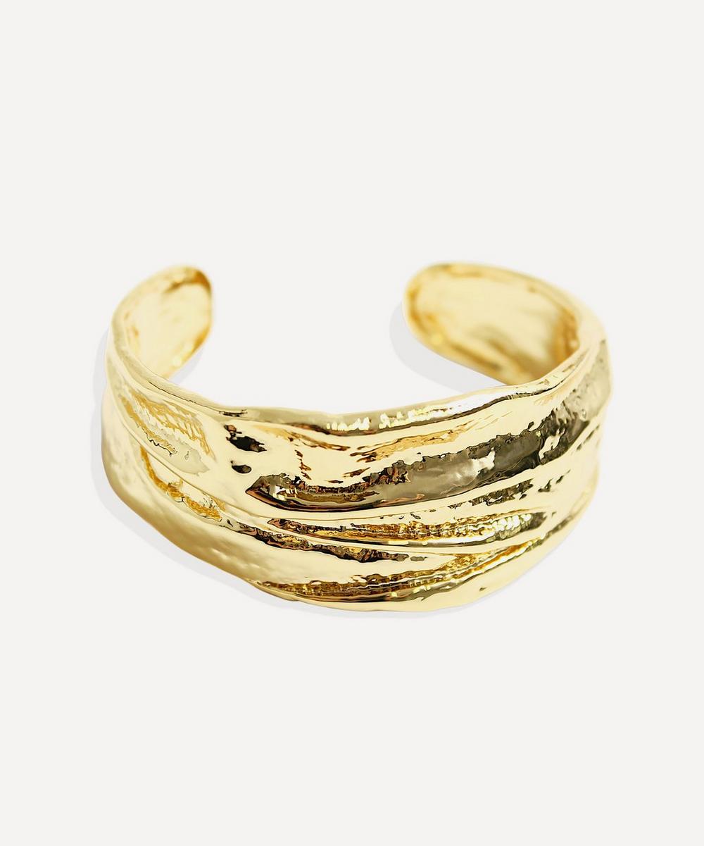 18ct Gold-Plated Carmen Cuff Bracelet