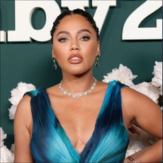 Ayesha Curry attends 2023 Baby2Baby Gala Presented By Paul Mitchell at Pacific Design Center on November 11, 2023 in West Hollywood, California.