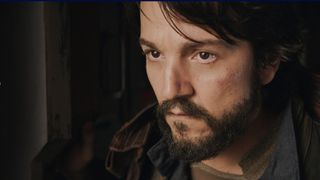 Close up of Diego Luna in Andor