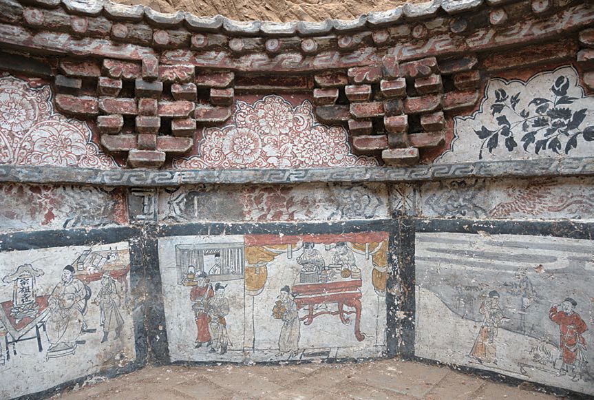 mongol era tomb