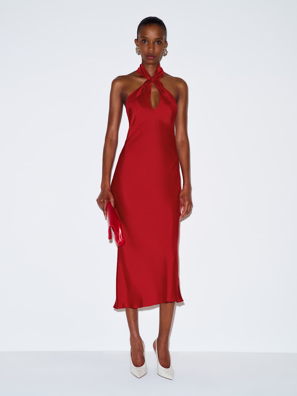 Meli Silk Twill Dress