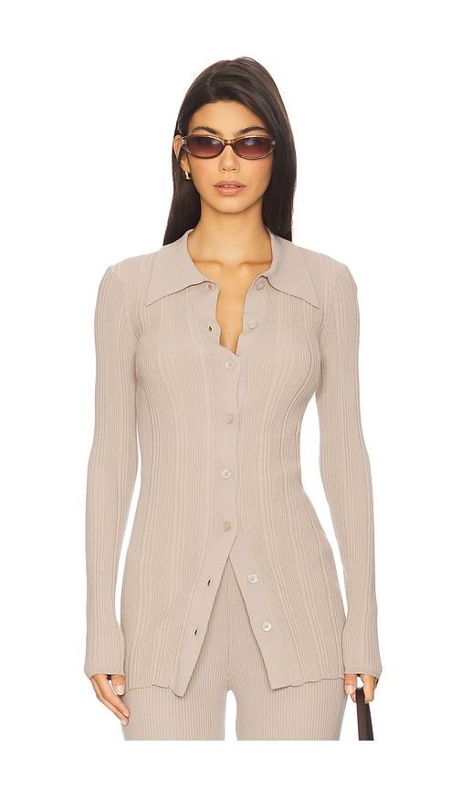 Rib Knit Cardigan