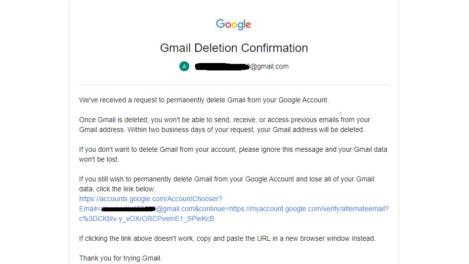 Шаг 6. Как удалить учетную запись Gmail