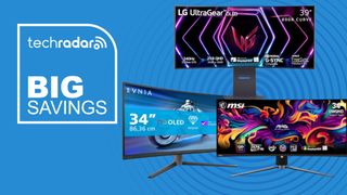 LG Ultragear OLED, Philips Evnia OLED, and MSI MAG OLED ultrawide monitors