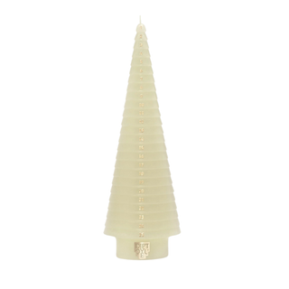 christmas tree shaped candle advent calendar