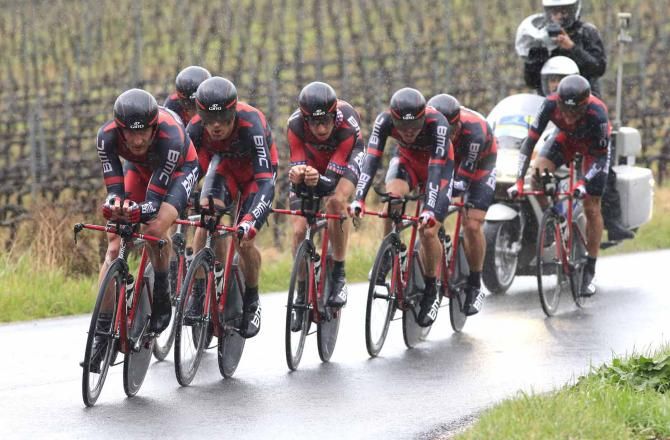 BMC could only manage 3rd in the Tirreno-Adriatico team time trial.