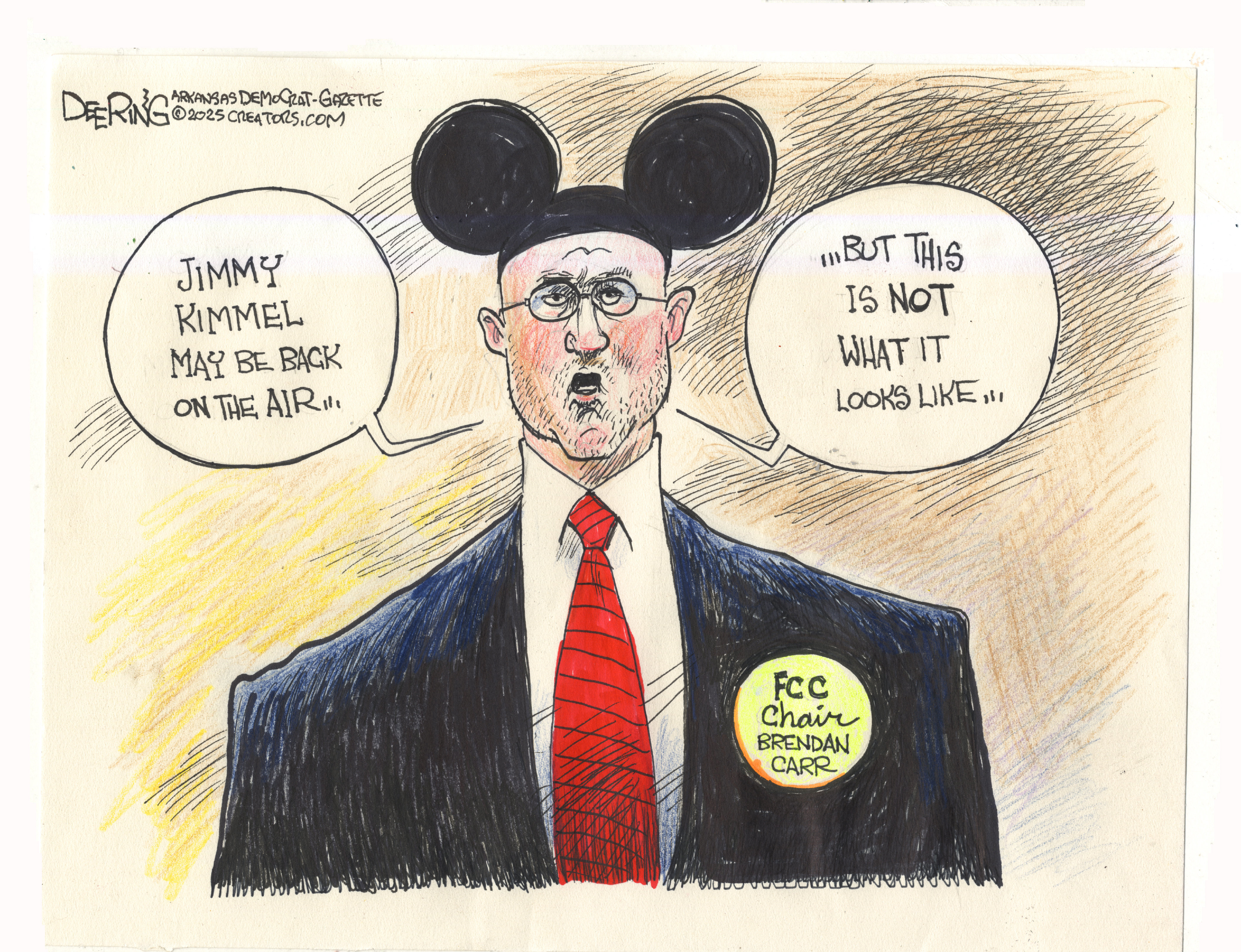 Political cartoon